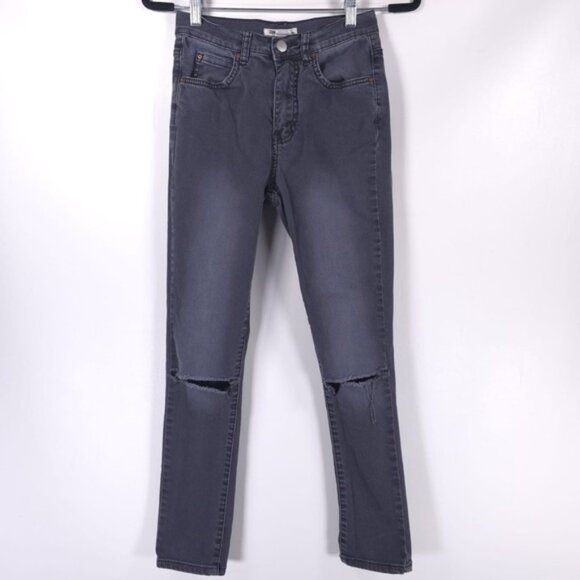 BILLABONG‎ Distressed Skinny Jeans J317LBES Size 25 - Picture 1 of 11